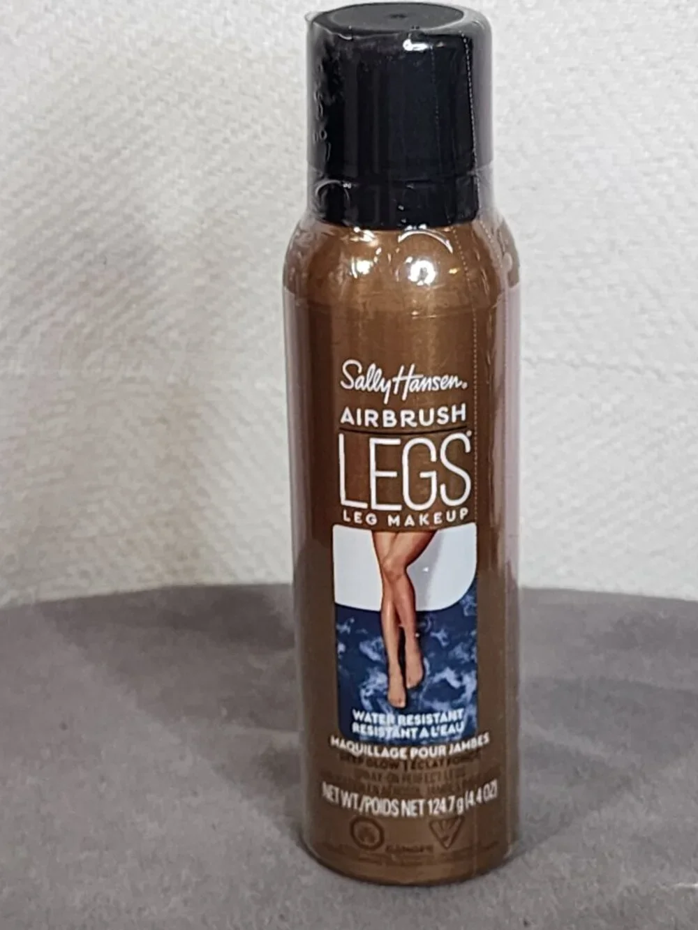 Sally Hansen Airbrush Legs Water Resistant 4.4oz Spray On Leg Makeup Deep Glow